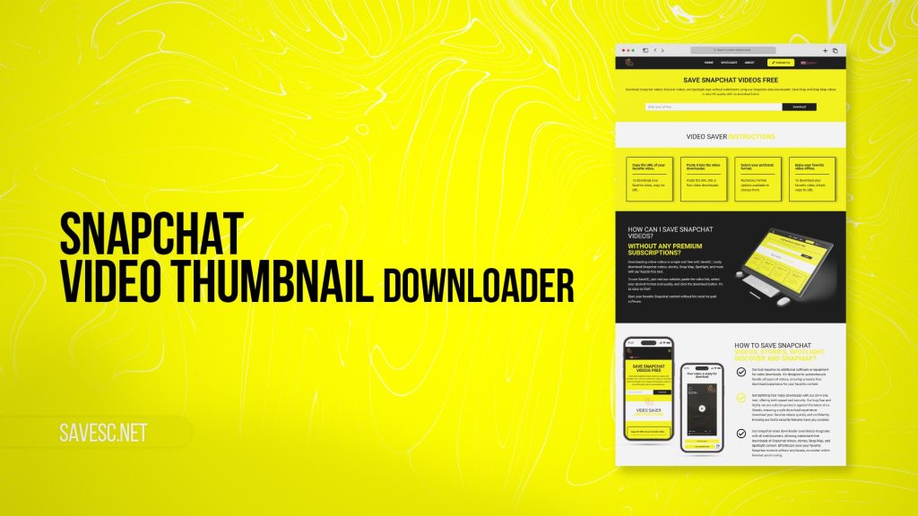 Snapchat Video Thumbnail Downloader