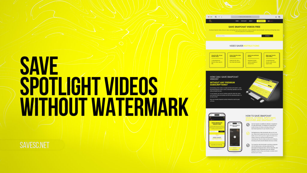 Save spotlight videos without watermark