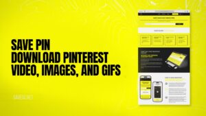 Save Pin - Download Pinterest Video, Images, and GIFs